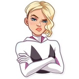 Into the spider-Verse WhatsApp Sticker #8