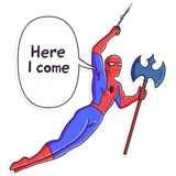 Spider Meme WhatsApp Sticker #20