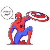 Spider Meme WhatsApp Sticker #5