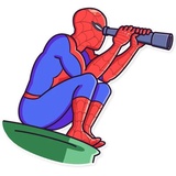 Spider Meme WhatsApp Sticker #9