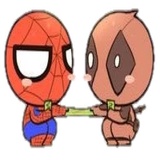 Baby Spiderman WhatsApp Sticker #11