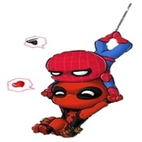 Baby Spiderman WhatsApp Sticker #27