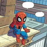 Spiderman Comics WhatsApp Sticker #25