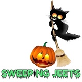 Spooky Cat WhatsApp Sticker #6