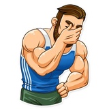 Sport Guy WhatsApp Sticker #15