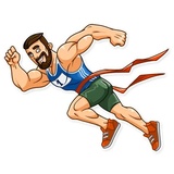 Sport Guy WhatsApp Sticker #16