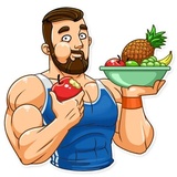 Sport Guy WhatsApp Sticker #17