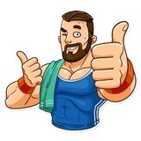 Sport Guy WhatsApp Sticker #2
