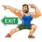 Sport Guy WhatsApp Sticker #20