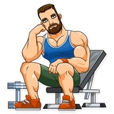 Sport Guy WhatsApp Sticker #21