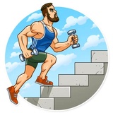 Sport Guy WhatsApp Sticker #24