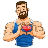 Sport Guy WhatsApp Sticker #29