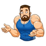 Sport Guy WhatsApp Sticker #6