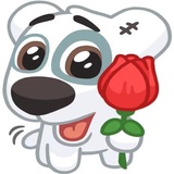 Spotty WhatsApp Sticker #21