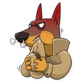 Dobie the Spy WhatsApp Sticker #10