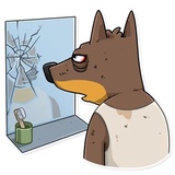 Dobie the Spy WhatsApp Sticker #12