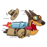 Dobie the Spy WhatsApp Sticker #13