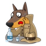 Dobie the Spy WhatsApp Sticker #14