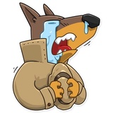 Dobie the Spy WhatsApp Sticker #21