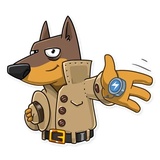 Dobie the Spy WhatsApp Sticker #5