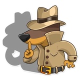 Dobie the Spy WhatsApp Sticker #7