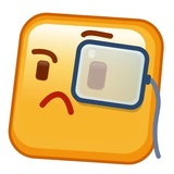 Square Emoji WhatsApp Sticker #12
