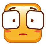 Square Emoji WhatsApp Sticker #22