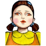 Squid game fanart WhatsApp Sticker #19