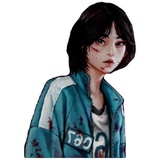 Squid game fanart WhatsApp Sticker #27