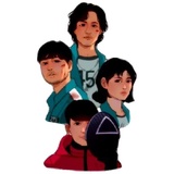 Squid game fanart WhatsApp Sticker #5