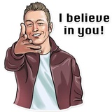 Elon Musk WhatsApp Sticker #10
