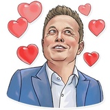 Elon Musk WhatsApp Sticker #11