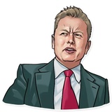 Elon Musk WhatsApp Sticker #17
