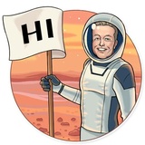 Elon Musk WhatsApp Sticker #4