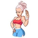 Stay Fit WhatsApp Sticker #18