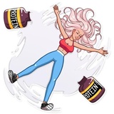 Stay Fit WhatsApp Sticker #30