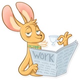 Steve the Clerk WhatsApp Sticker #11