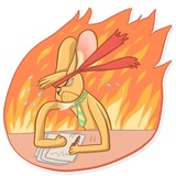 Steve the Clerk WhatsApp Sticker #20