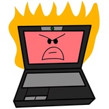 Laptop Geek WhatsApp Sticker #3