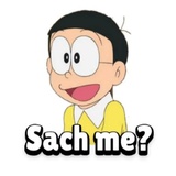 Nobita Doraemon WhatsApp Sticker #12