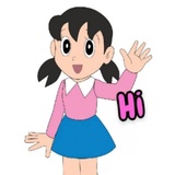 Nobita Doraemon WhatsApp Sticker #26