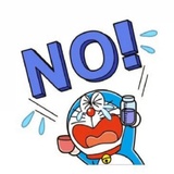 Nobita Doraemon WhatsApp Sticker #30
