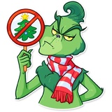 Grinch WhatsApp Sticker #16