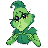 Grinch WhatsApp Sticker #19