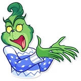 Grinch WhatsApp Sticker #23