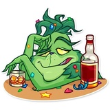 Grinch WhatsApp Sticker #26