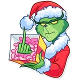 Grinch WhatsApp Sticker #28