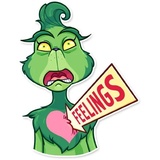 Grinch WhatsApp Sticker #30