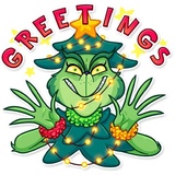 Grinch WhatsApp Sticker #5