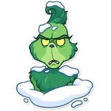 Grinch WhatsApp Sticker #8